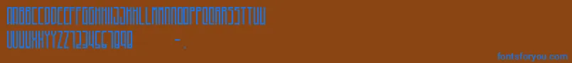 More about Higher Font Higher Font – Blue Fonts on Brown Background