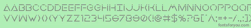 More about Earthorbiterlaser Font Earthorbiterlaser Font – Gray Fonts on Green Background