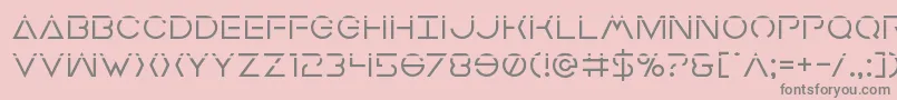 More about Earthorbiterlaser Font Earthorbiterlaser Font – Gray Fonts on Pink Background