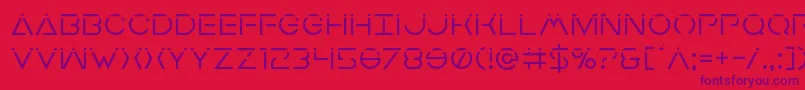 Подробнее о шрифте Earthorbiterlaser Шрифт Earthorbiterlaser – фиолетовые шрифты на красном фоне