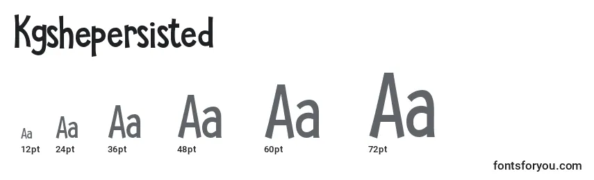 Kgshepersisted Font Sizes