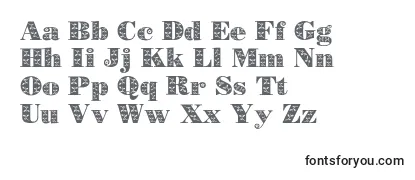 Обзор шрифта Borjomidecorac