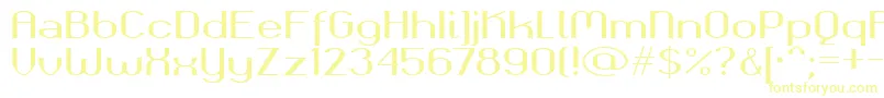 Więcej informacji o czcionce Okolaksbold Czcionka Okolaksbold – żółte czcionki