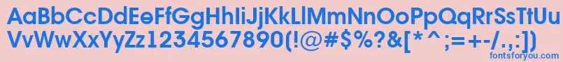 More about AvanteintBold Font AvanteintBold Font – Blue Fonts on Pink Background