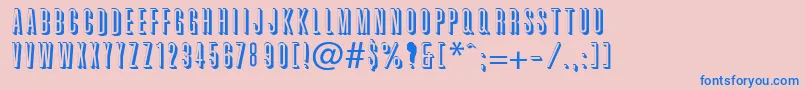 Graphik Font – Blue Fonts on Pink Background