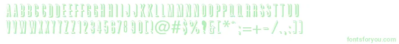 Graphik Font – Green Fonts on White Background