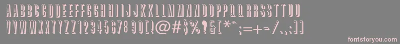 Graphik Font – Pink Fonts on Gray Background