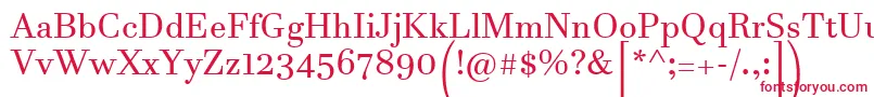 JavaneseText Font – Red Fonts on White Background