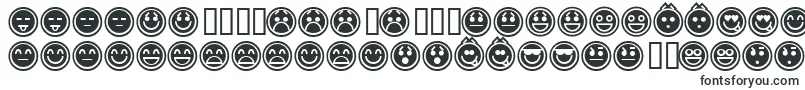 Шрифт EmoticonsOutline – боснийские шрифты