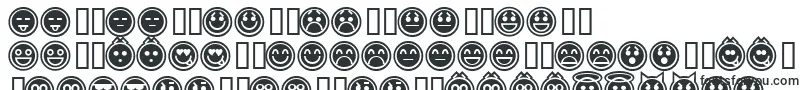 Шрифт EmoticonsOutline – гэльские шрифты