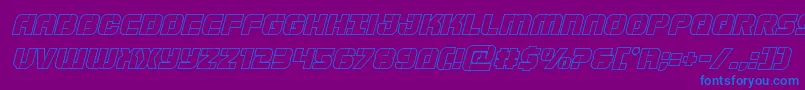 More about Supersubmarineoutital Font Supersubmarineoutital Font – Blue Fonts on Purple Background