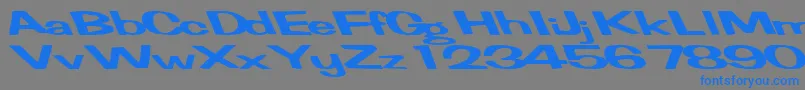 fuente FertilemindplusRegularTtext – Fuentes Azules Sobre Fondo Gris
