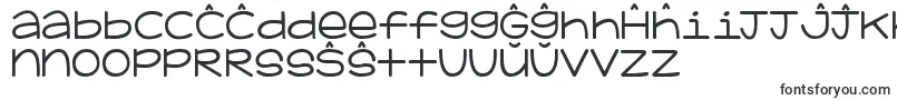 Шрифт Kgadiposeunicase – эсперанто шрифты
