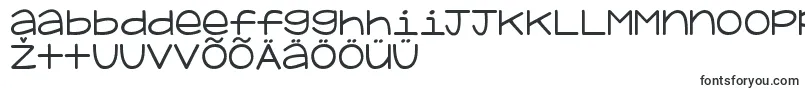 フォントKgadiposeunicase – エストニアのフォント