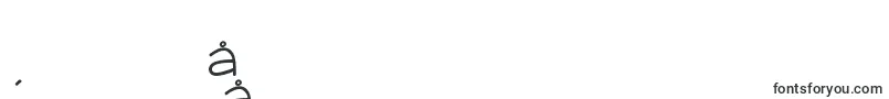 フォントKgadiposeunicase – 中国の文字（簡体字）