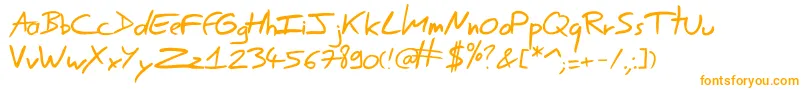 EasySpeechFree Font – Orange Fonts