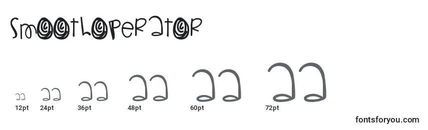 Smoothoperator Font Sizes