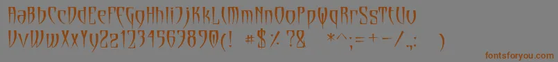 En savoir plus sur la police Cryptik Police Cryptik – polices brunes sur fond gris