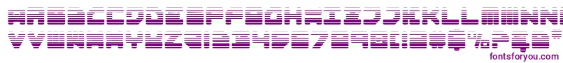 Omega3Gradient-Schriftart – Violette Schriften