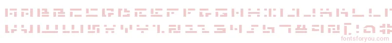 MissileManExpanded Font – Pink Fonts on White Background