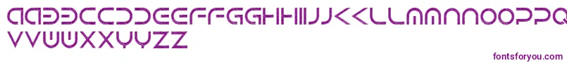 AndroidScratch Font – Purple Fonts on White Background