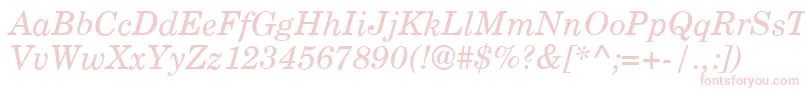 Lisätietoja CenturyPsItalic-fontista CenturyPsItalic-fontti – vaaleanpunaiset fontit