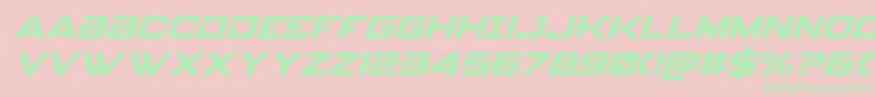 More about Spyagencyv3ital Font Spyagencyv3ital Font – Green Fonts on Pink Background