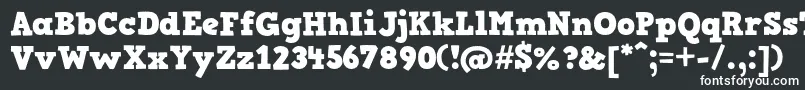 HvdComicSerifPro Font – White Fonts