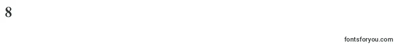 GarfeldOriginalBold-Schriftart – Schriften für die Ziffer 8