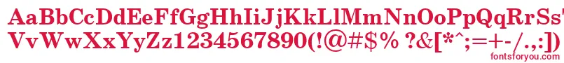 Scb75C Font – Red Fonts