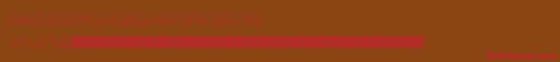 Blacksmith Font – Red Fonts on Brown Background