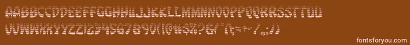 Eggrollgrad Font – Pink Fonts on Brown Background