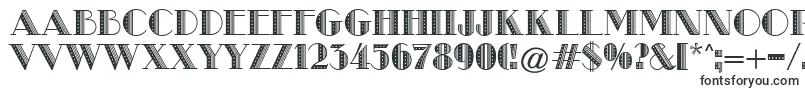 Шрифт MetroRetroB – крутые шрифты