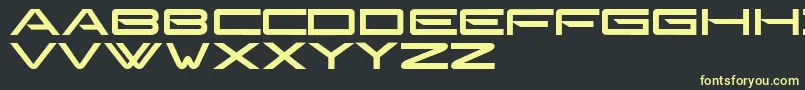 fuente Gonzalessans – Fuentes Amarillas Sobre Fondo Negro