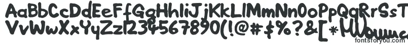 Pennarelo-fontti – Käsinkirjoitetut fontit