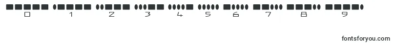 RadiosInMotion Font – Fonts for Numbers and Digits