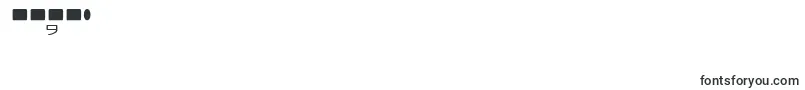Więcej informacji o czcionce RadiosInMotion Czcionka RadiosInMotion – czcionki cyfry 9