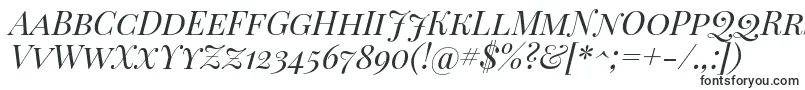 Playfairdisplaysc Italic-Schriftart – Schriften für Handys