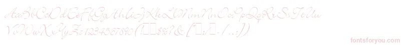 Lisätietoja BickleyScriptLetPlain.1.0-fontista BickleyScriptLetPlain.1.0-fontti – vaaleanpunaiset fontit