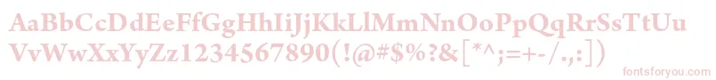 ArnoproBold Font – Pink Fonts