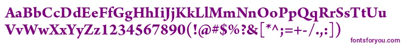 ArnoproBold Font – Purple Fonts