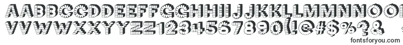 Шрифт NeckCandy – широкие шрифты