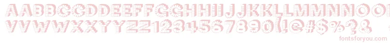 NeckCandy Font – Pink Fonts on White Background