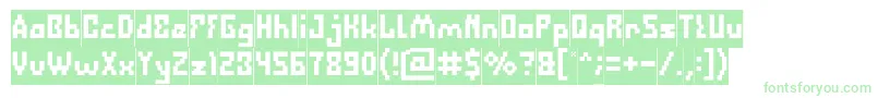 DefragmentedInverse Font – Green Fonts