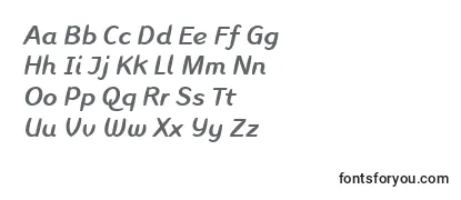Шрифт LinotypeInagurMediumItalic