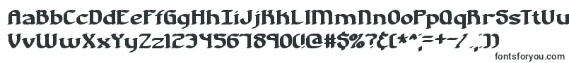 Шрифт NostalgiaBrk – шрифты, начинающиеся на N