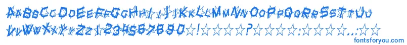 SfStarDustCondensedItalic Font – Blue Fonts