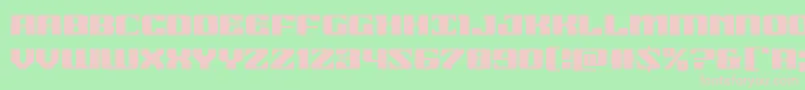 21gunsalute Font – Pink Fonts on Green Background