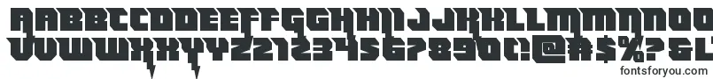 Шрифт Thundertitanstraight – шрифты Корабли