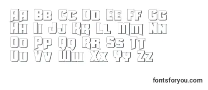 Uniongray3D Font